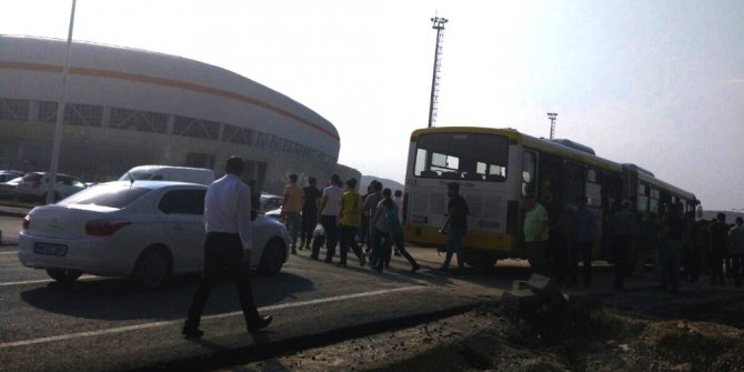 MOTAŞ yeni statta oynanan ilk maçta ulaşımı sorunsuz bir şekilde sağladı