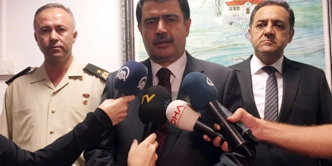 Vali Şahin: "4 kişi var uçak içerisinde, hepsinin durumu iyi"