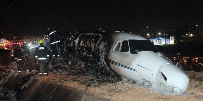 Jet kazasının yaşandığı noktada inceleme yapıldı