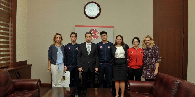 Vali Azmi Çelik, Başarılı Sporcuları Kabul Etti