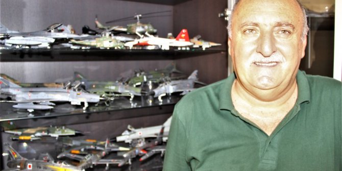 Türk havacılık tarihine imza atan uçakların modellerini yapıyor