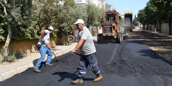 Salihli’de 114 kilometre yol asfaltlandı