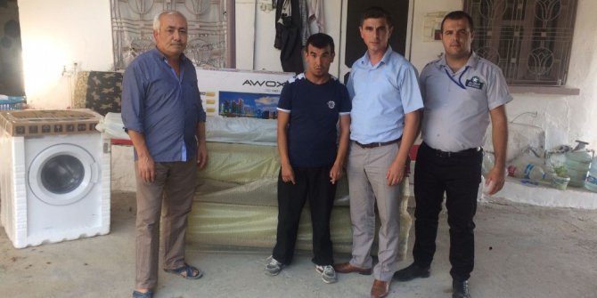 Büyükşehir iki aileye daha yardım elini uzattı