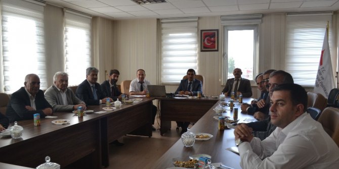 ASP İl Müdürü İlbaş,  muhtarlarla istişare etti