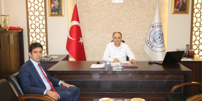 Konya  Emniyet Müdürü Yaman, Beyşehir Belediyesini ziyaret etti