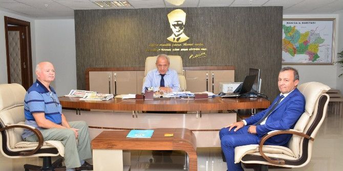 Genel Müdür Coşkun Misafirlerini Ağırlıyor