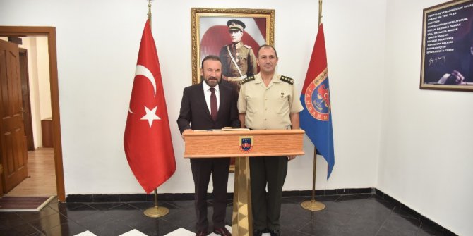 Doğan’dan, Jandarma Komutanına hayırlı olsun ziyareti