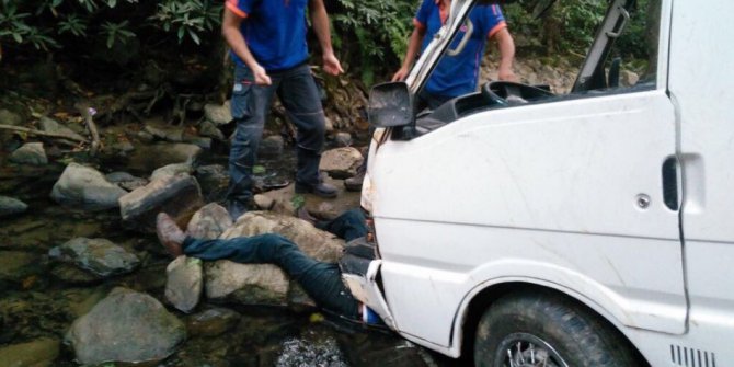 Trabzon’da trafik kazası: 1 ölü, 3 yaralı