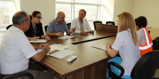 İş sağlığı ve güvenliği tedbirleri değerlendirildi