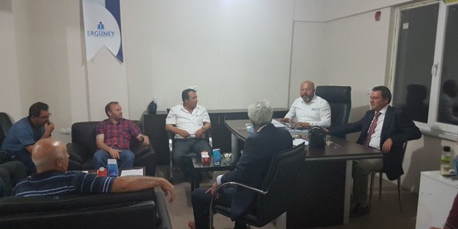Ergüney’e desteğe geldi, yatırım müjdesi verdi...