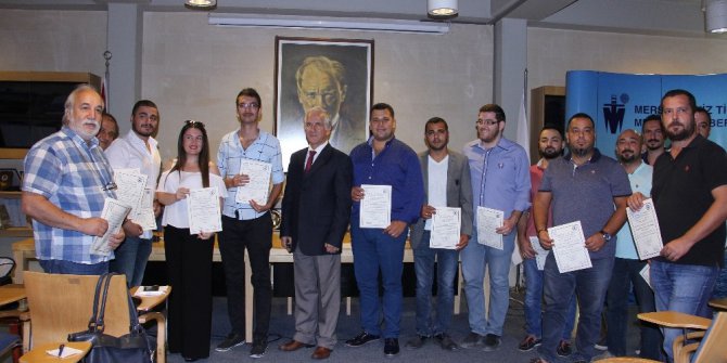 Fumigasyon ve Draft Sörvey kursiyerleri sertifikalarını aldı