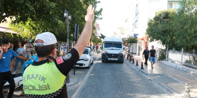 Milas’ta sürücülere ceza yağdı