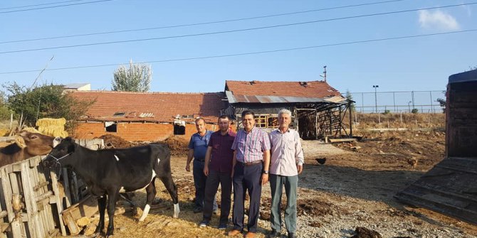 Başkan Yalçın, geçmiş olsun ziyaretlerinde bulundu