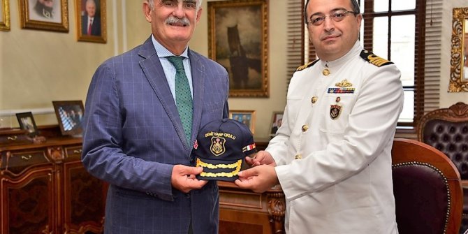 TCG Bayraktar gemisi Samsun’da