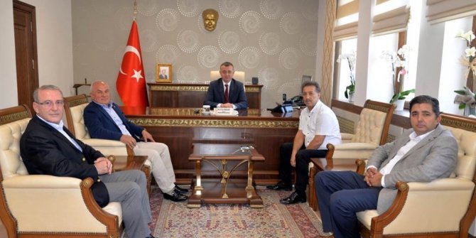 Bilecik Amatör Spor Kulüpleri Federasyonundan Vali Büyükakın’a ’hayırlı olsun’ ziyaretleri