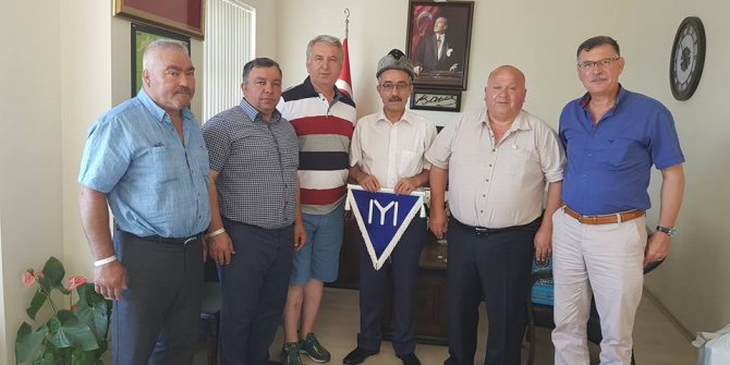 Başkan Duymuş’tan Kaymakam Yüksel’e ziyaret