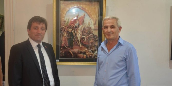 Osmanlı Katı Sanatı ve Üç Boyutlu Kabartma Tablolar Sergisi açıldı