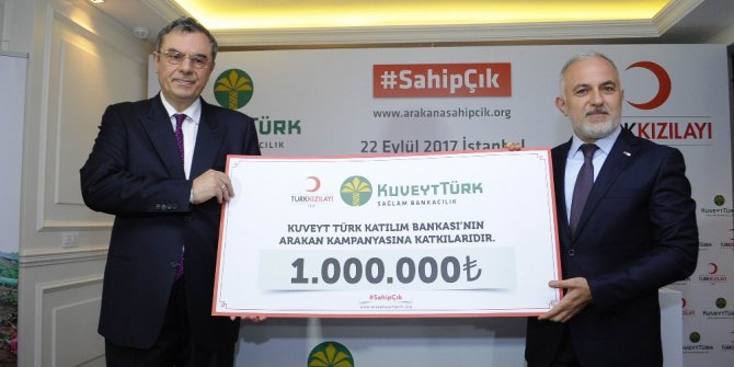 Türk Kızılayı’nın Arakan için başlattığı yardım kampanyasına büyük destek