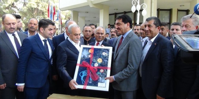 Katar Çevre Bakanı Al-Ramaihi, Ceylanpınar’da