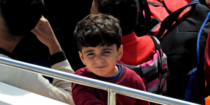 Ölüme yolculuğa çıkan 28 Suriyeli göçmen yakalandı