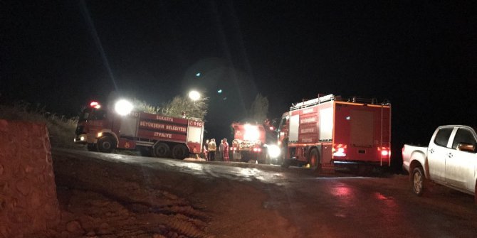 Sakarya’da orman yangını yağmurun sayesinde söndürüldü