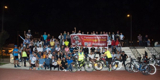 Perşembe Akşamı Bisikletçileri 192’inci turunu tamamladı