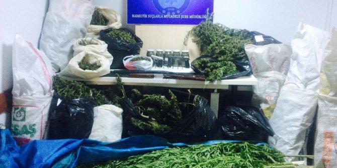 Sakarya’da 39 kilogram esrar maddesi ele geçirildi