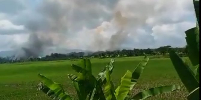 Arakanlılar’ın evleri yeniden ateşe verildi