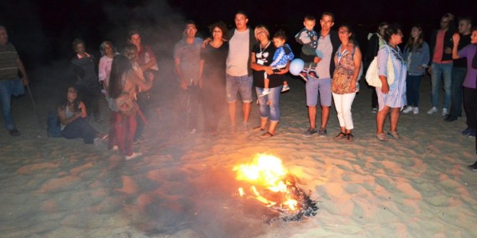 Ayvalık’ta 25. Uluslararası Engelliler Şenliği kamp ateşiyle sona erdi