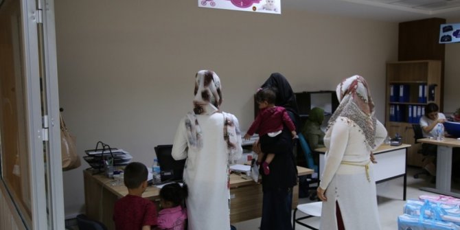 Bin 500 aileye hoş geldin bebek paketi