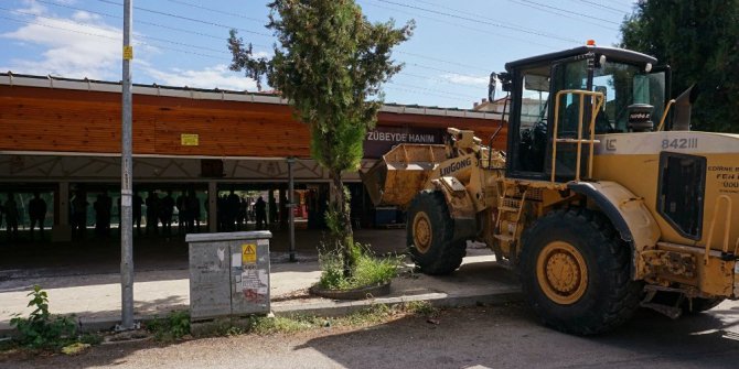 Edirne’de ruhsatsız kafe yıkıldı