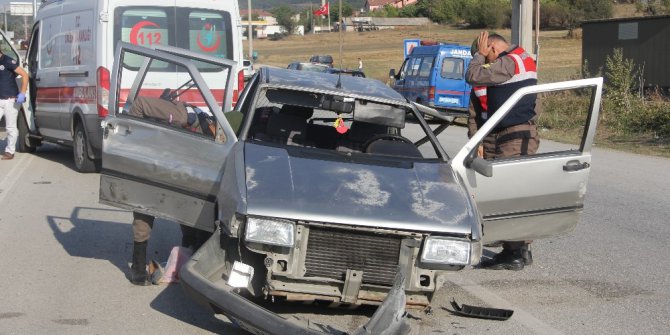 Bolu’da trafik kazası: 3 yaralı