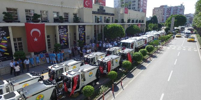 Adana Büyükşehir’in Hizmet Filosu Güçlendi