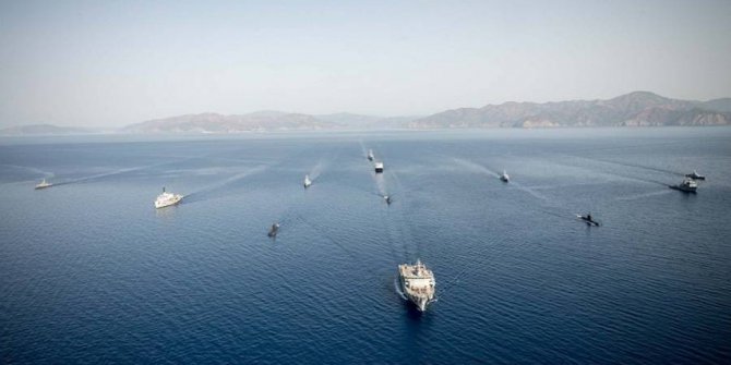 Dynamıc Monarch-17 Tatbikatı Deniz Kuvvetleri Komutanlığı ev sahipliğinde yapıldı