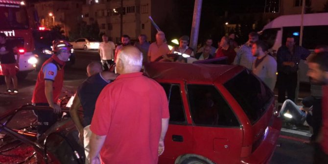 Balıkesir’de trafik kazası 5 yaralı