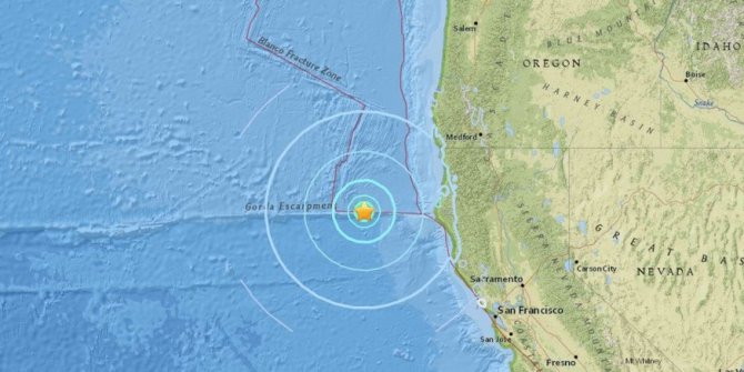ABD’de 5.7 büyüklüğündeki depremde ölen ya da yaralanan olmadı