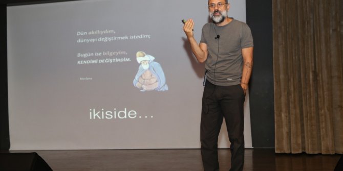 Semih Yalman öğrencilere “Hayal Kurma” dersi verdi