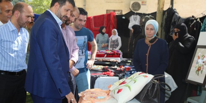 Ekinci kermesin açılışını yaptı