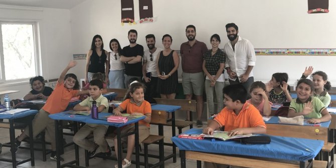 Geri dönüşümde kazanan çocuklar