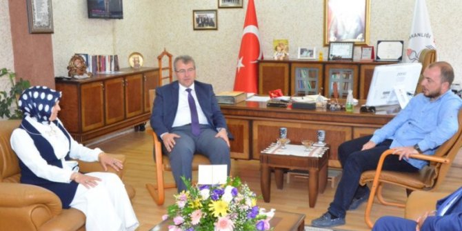 Eldemir ve Karabıyık’tan İl Milli Eğitim Müdürü Durmuş’a ziyaret