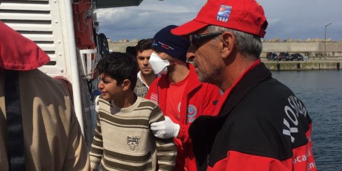 21 göçmenin cenazesi, hastanelere getirildi