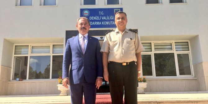 AK Partili Tin, İl Jandarma Komutanı Düz’ü ziyaret etti