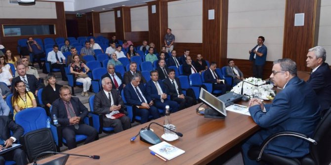 İl İdare Şube Başkanları Toplantısı Vali Su başkanlığında yapıldı