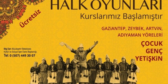 Yeni dönem halkoyunları kursları başladı
