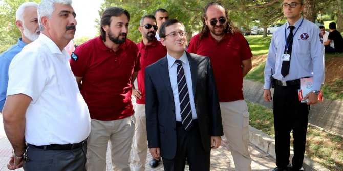 Rektör Kızılay: Çok huzurlu bir üniversiteyiz