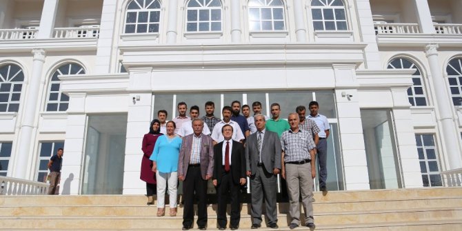 Rektör Kızılay, Doğanşehir Vahap Küçük MYO’nda incelemelerde bulundu