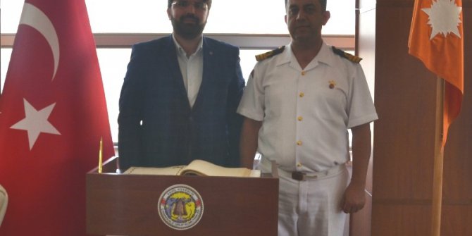 Uslu’dan Binbaşı Baysal’a ziyaret