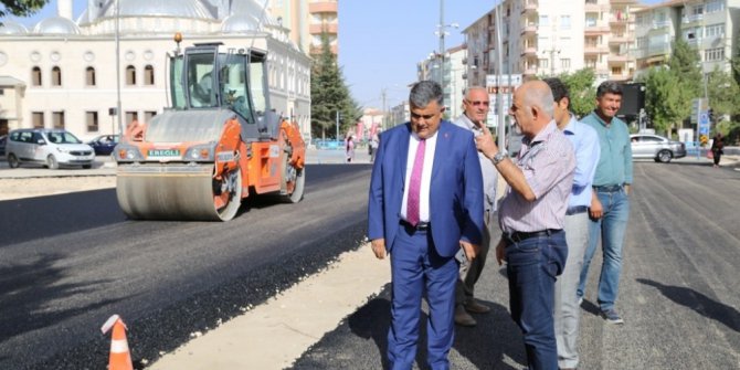 Ereğli’de asfalt ve altyapı çalışmaları devam ediyor
