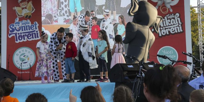 Beykozlu 645 çocuğa renkli sünnet şöleni