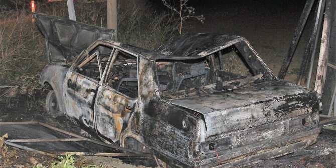 Bu otomobilden sağ çıktı